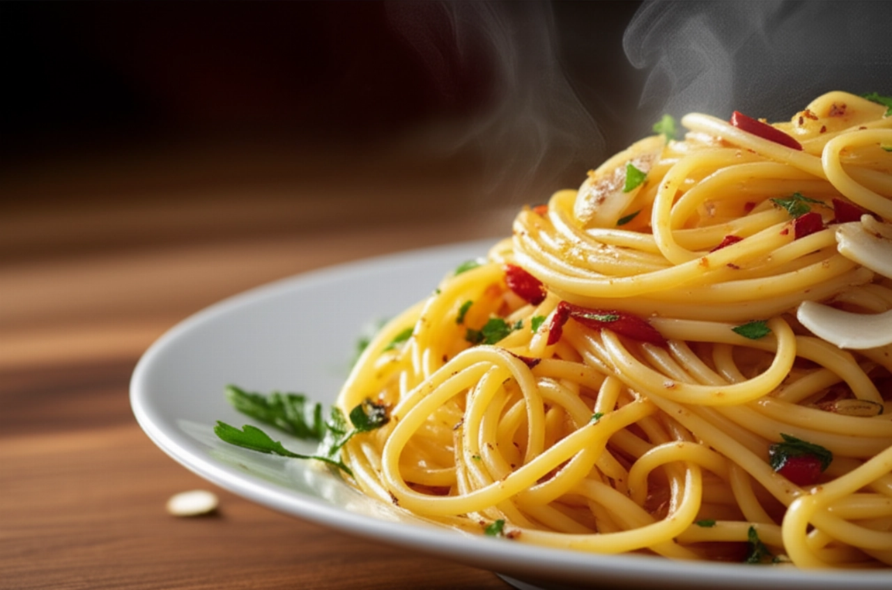 Spaghetti Aglio, Olio e Peperoncino: La Ricetta Perfetta per la Spaghettata di Mezzanotte