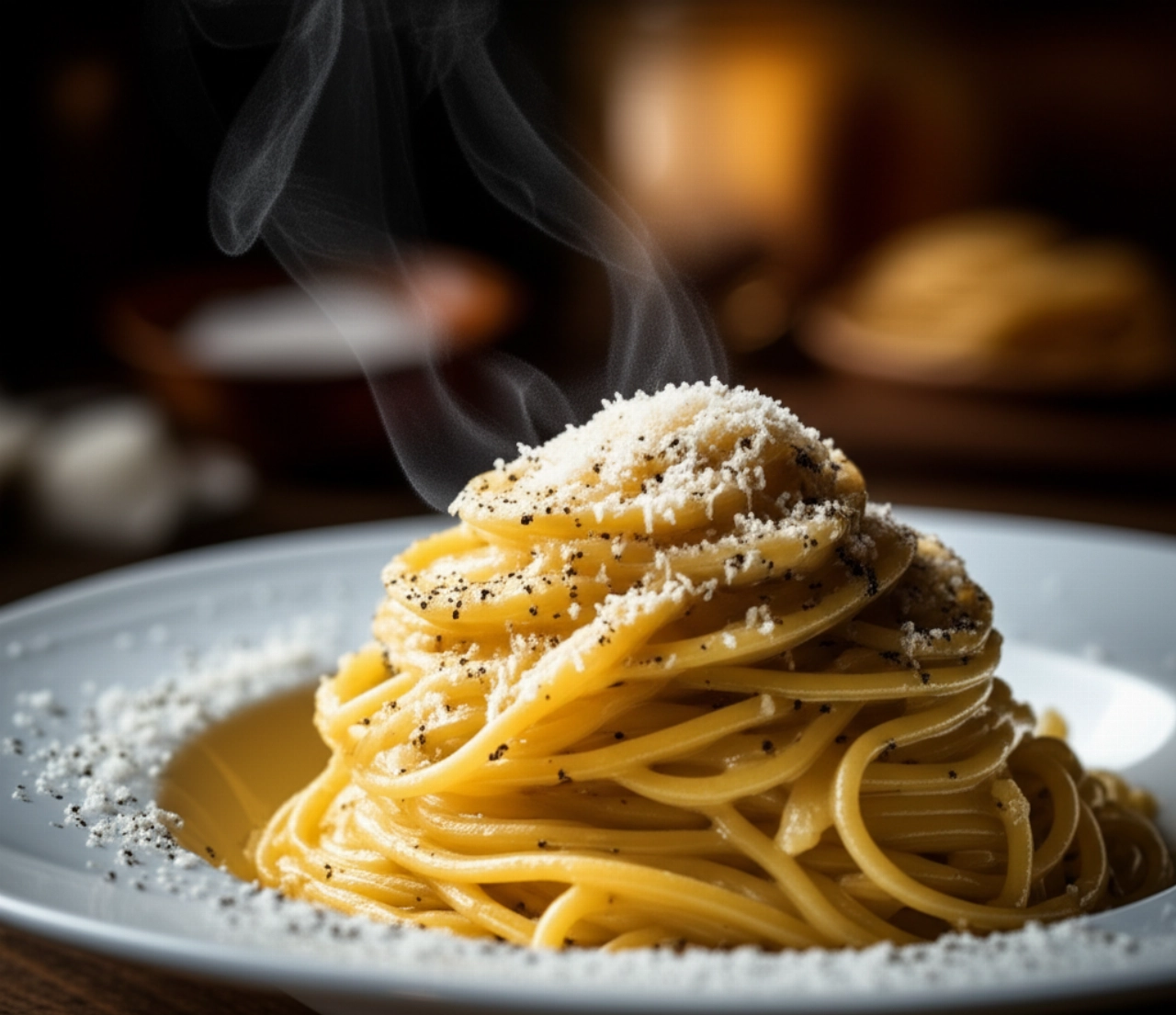 Tonnarelli Cacio e Pepe: La Ricetta Romana per una Crema Perfetta e Senza Grumi