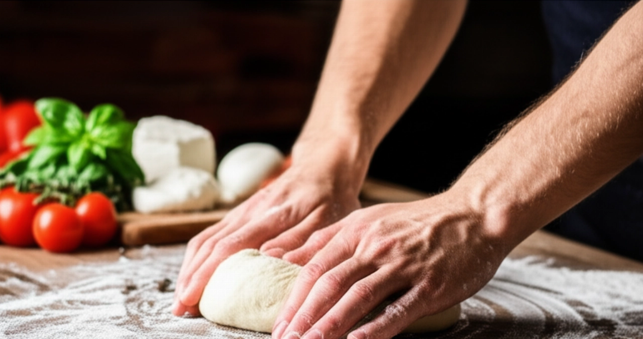 Pizza Fatta in Casa: L'Impasto Perfetto, a Lunga Lievitazione e Facile
