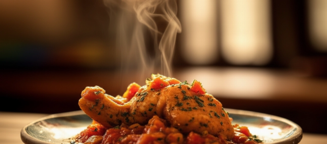 Pollo alla Cacciatora: La Ricetta Rustica con Pomodoro, Olive e Rosmarino